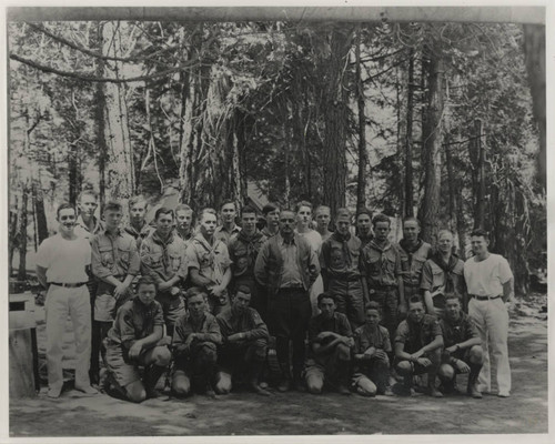 Boys Scouts at Camp Lassen
