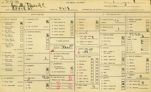 WPA household census for 4218 EFFIE, Los Angeles