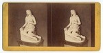 [View of statue inside museum at Woodward's Gardens?]