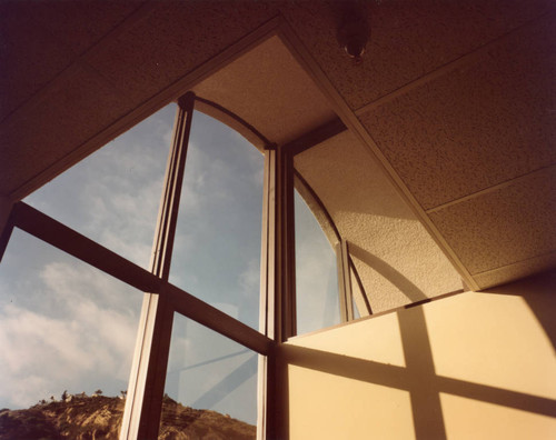 Window vista of the Pendleton Computer Science Center, 1977