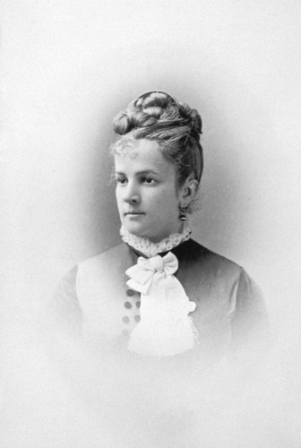 Portrait of Sallie Kennedy Alexander taken January 1878