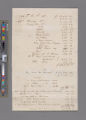 Financial accounts 1863-1865