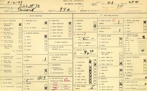 WPA household census for 940 S CONCORD, Los Angeles