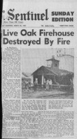 Live Oak firehouse destroyed by fire