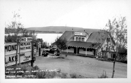 Mono Inn on the Shore of Mono Lake, Calif