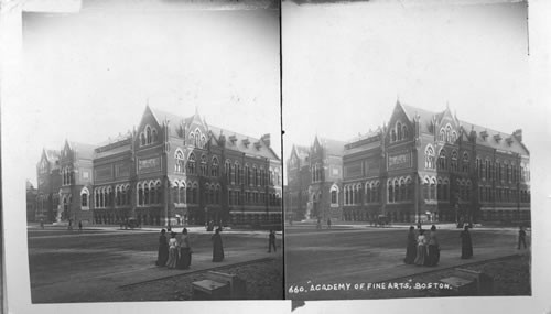 "Academy of Fine Arts", Boston, Mass