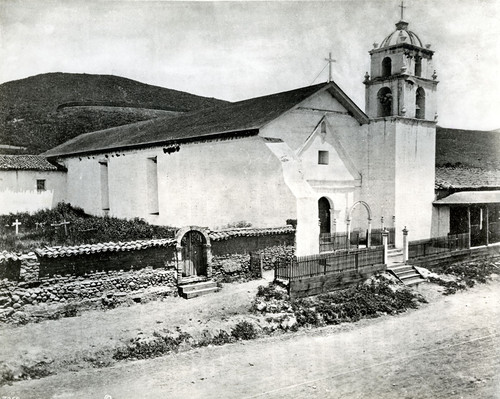 San Buenaventura Mission, 1870