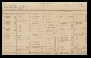 WPA household census for 1438 WRIGHT, Los Angeles