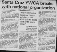 Santa Cruz YWCA breaks with national organization
