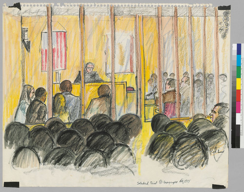 Courtroom Scene, Soledad Trial
