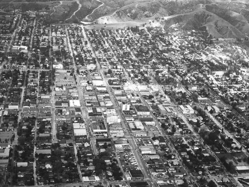 City of Whittier, looking north