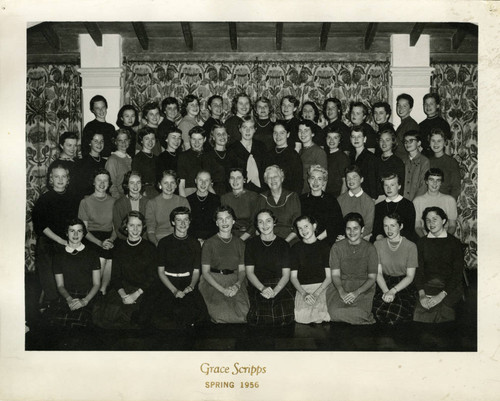 Grace Scripps Clark Hall residents and staff, Scripps College