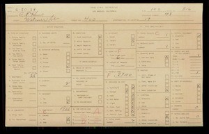 WPA household census for 400 WITMER ST, Los Angeles