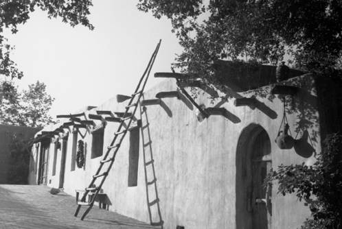Anderson house, Park Moderne artists colony, Calabasas, circa 1940s