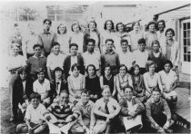 Mill Valley's Old Mill School low 8th grade class, circa 1930
