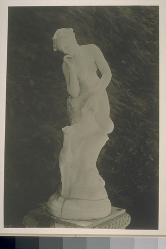H207. ["Wood Nymph" (Isidore Konti, sculptor), exhibit garden, Palace of Fine Arts.]