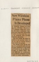 New Wireless Plane Phone Is Developed