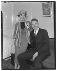 Lieutenant and Mrs. William B. Affiette, society