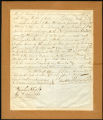 Bill of sale, 1799 December 18