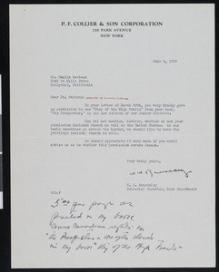 W.W. Beardsley, letter, 1936-06-04, to Hamlin Garland