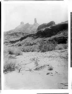 Rock formations, the nature gods of the Havasupai Indians, Havasupai Canyon, ca.1899