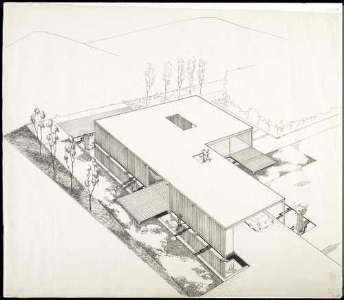 Aerial Perspective Presentation Drawing