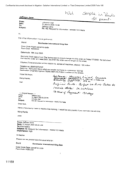 [Email from Gail Johnston to Jane Jeffreys regarding request for information-MAMO TCV Malta]