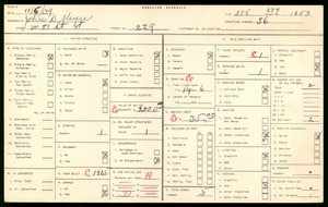 WPA household census for 229 West 81st Street, Los Angeles County