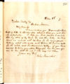 Letter from Charles Frankish to Nicholas Ensley, Esq., 1887-10-06