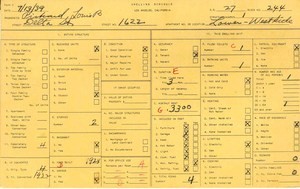 WPA household census for 1622 DELTA, Los Angeles