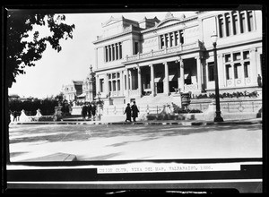 Exterior view of the Union Club in Vina del Mar, Chile, November 4, 1926