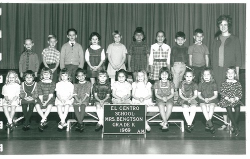El Centro School Class Photos - 1969 - Grade K PM w/ Mrs Bengtson