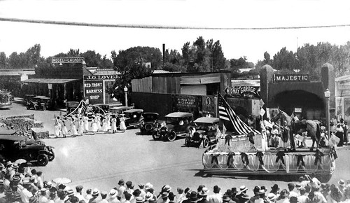 1914 Tulare parade