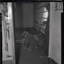 "City Jail Drunk Tank: Cecil Goodman died in this cell."