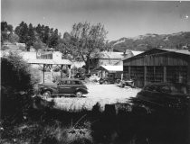Photograph of a commercial yard in Mill Valley, 1952