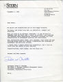 Correspondence from Dale E. Zand to Peter Drucker, 1989-11-06