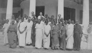 Cuddalore, South Arcot District, India. Course for women evangelists at the Darisanapuram Bible