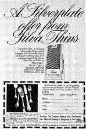 A Silverplate offer from Silva Thins