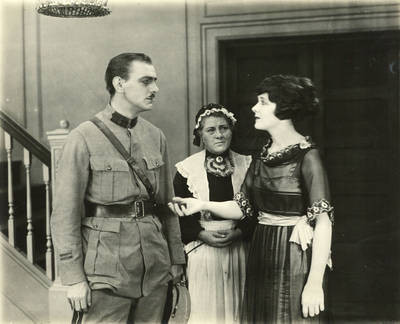 Vivienne Osborne and Alexander Rene, Love's Flame, 1920