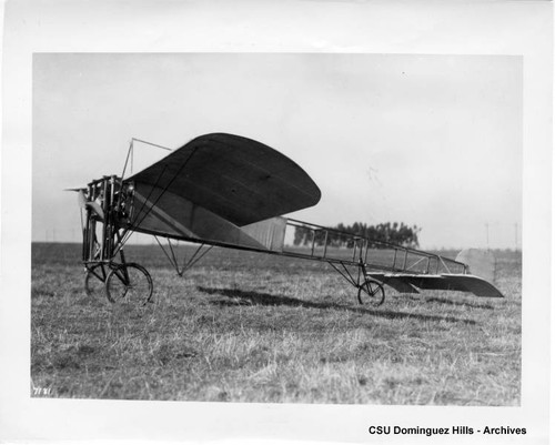 Bleriot Monoplane owned by Didier Masson - side view