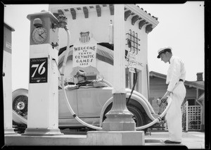 Union Oil station, Southern California, 1932