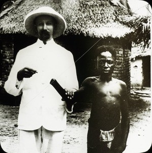 Victim of Congo atrocities, Congo, ca. 1890-1910