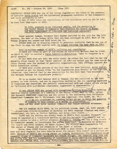 Alert--An anti-subversive public relations report, 1950 (page 4)