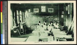 Drawing class, Congo, ca.1920-1940