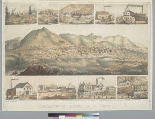 Virginia City, N[evada] T[erritory] 1864
