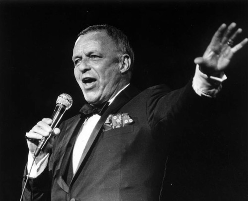 Frank Sinatra sings