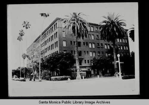 Miramar Hotel, 101 Wilshire Blvd., Santa Monica, Calif., built 1924