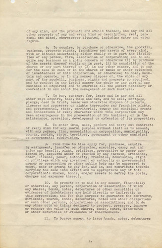 Articles of Incorporation for the Supreme Council of the Mexican-American Movement (page 4)