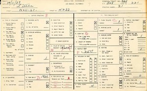 WPA household census for 4233 WALL, Los Angeles