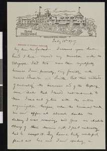Jasper Ewing Brady, letter, 1917-02-18, to Hamlin Garland